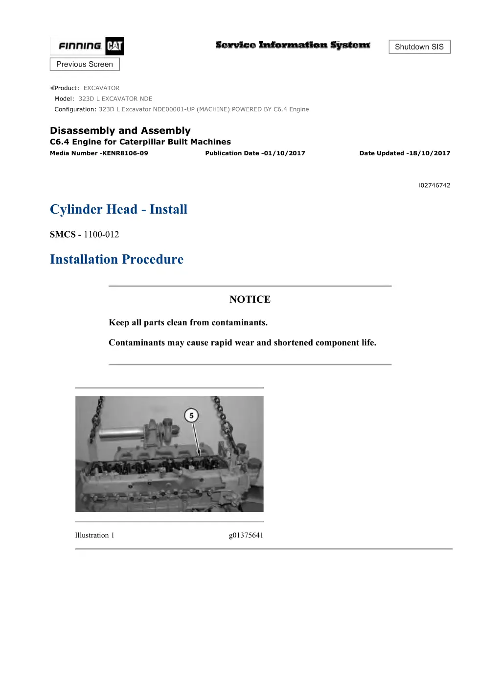 323d l excavator nde00001 up machine powered 8