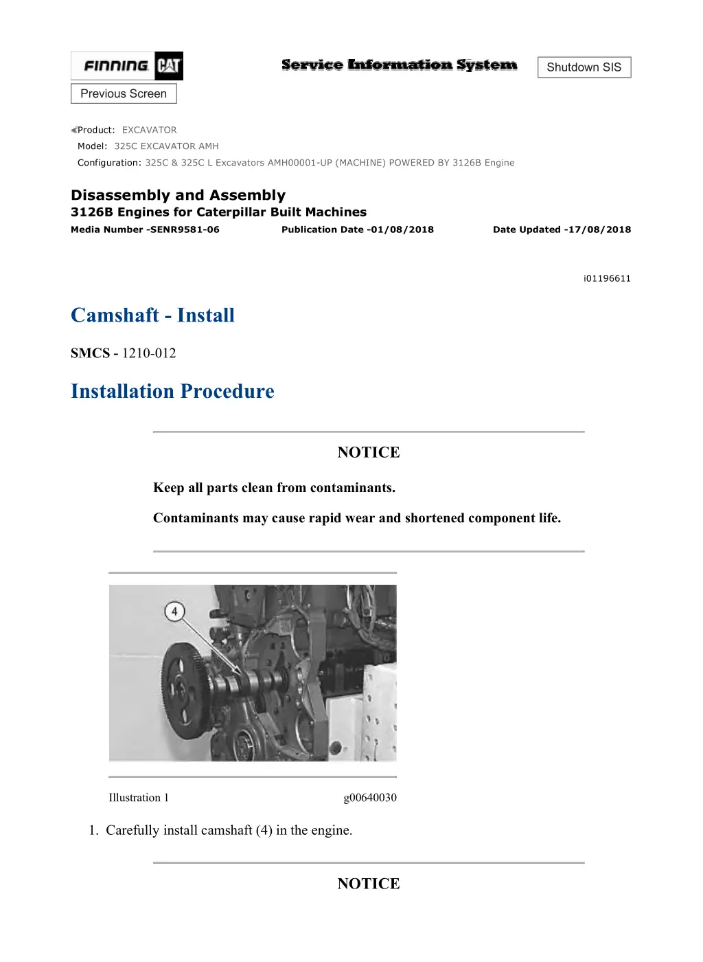 325c 325c l excavators amh00001 up machine 2