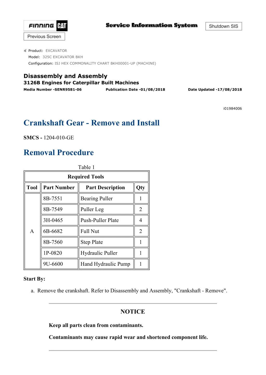 isj hex commonality chart bkh00001 up machine 19