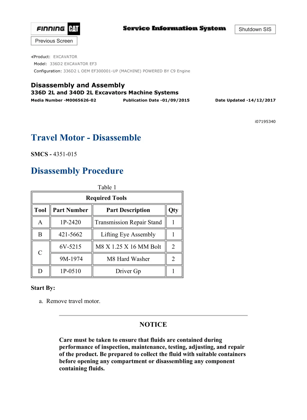 336d2 l oem ef300001 up machine powered 9