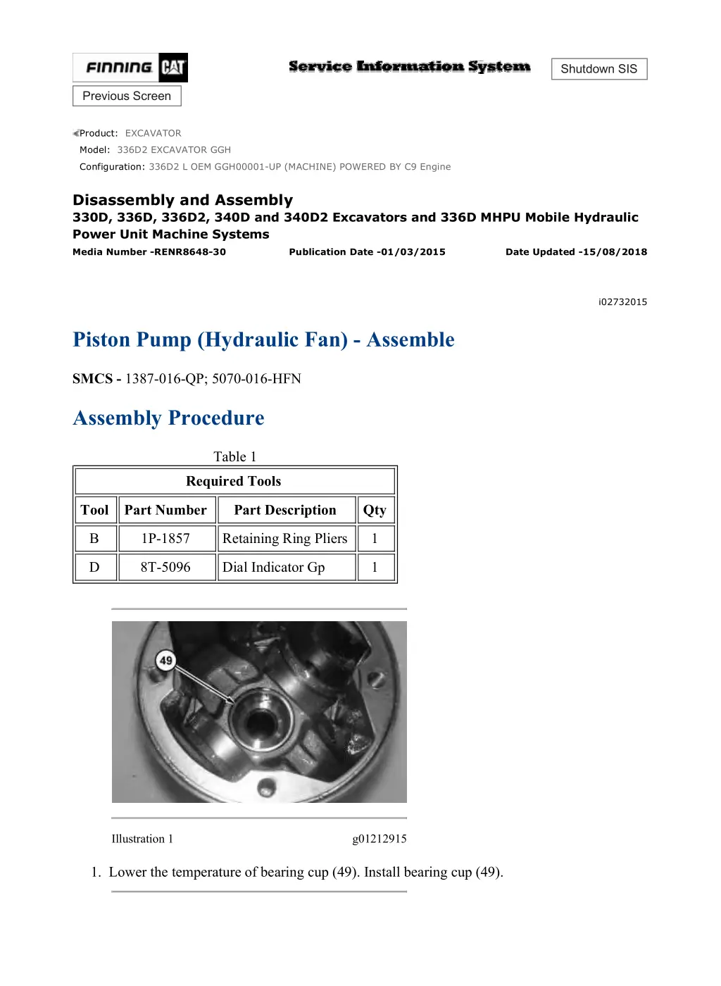 336d2 l oem ggh00001 up machine powered 8