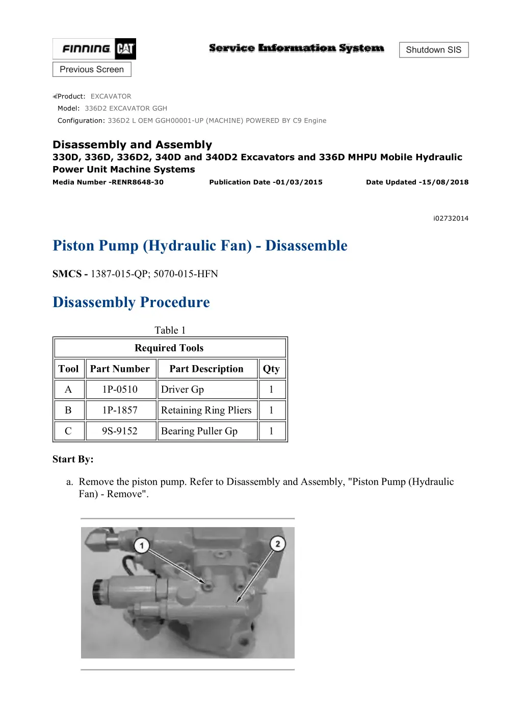 336d2 l oem ggh00001 up machine powered