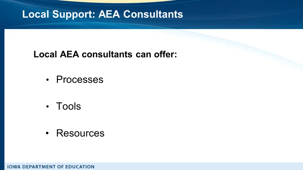 local support aea consultants