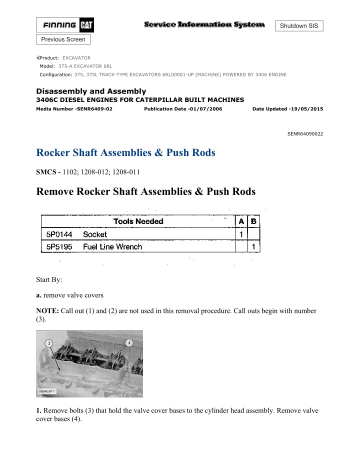 375 375l track type excavators 6rl00001