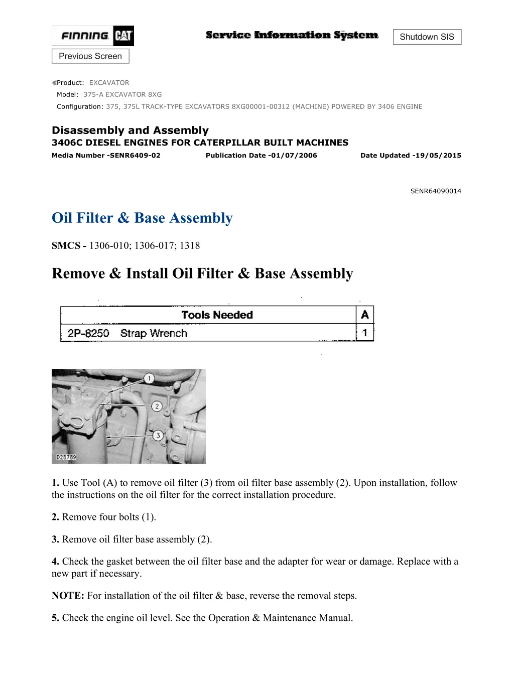 375 375l track type excavators 8xg00001 00312 21