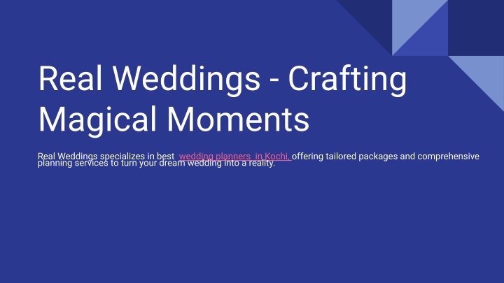 real weddings crafting magical moments