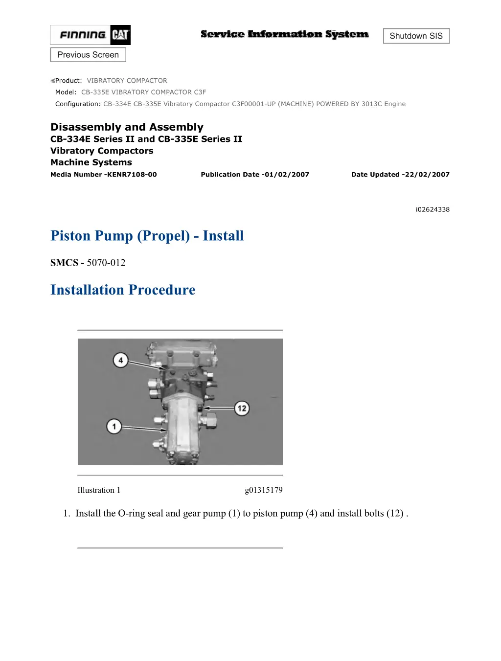 cb 334e cb 335e vibratory compactor c3f00001 15