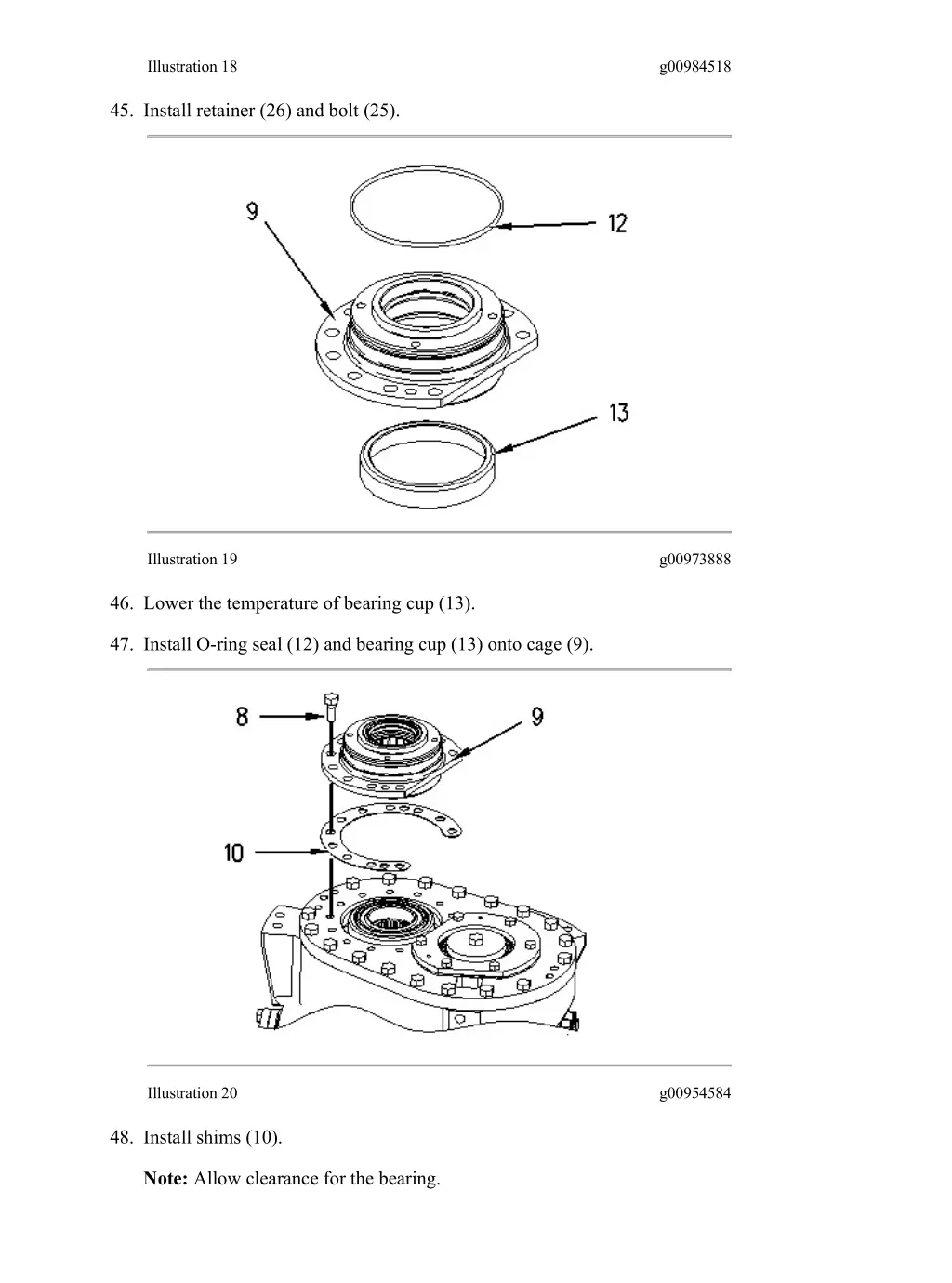 d6n track type tractor xl differential steering 24