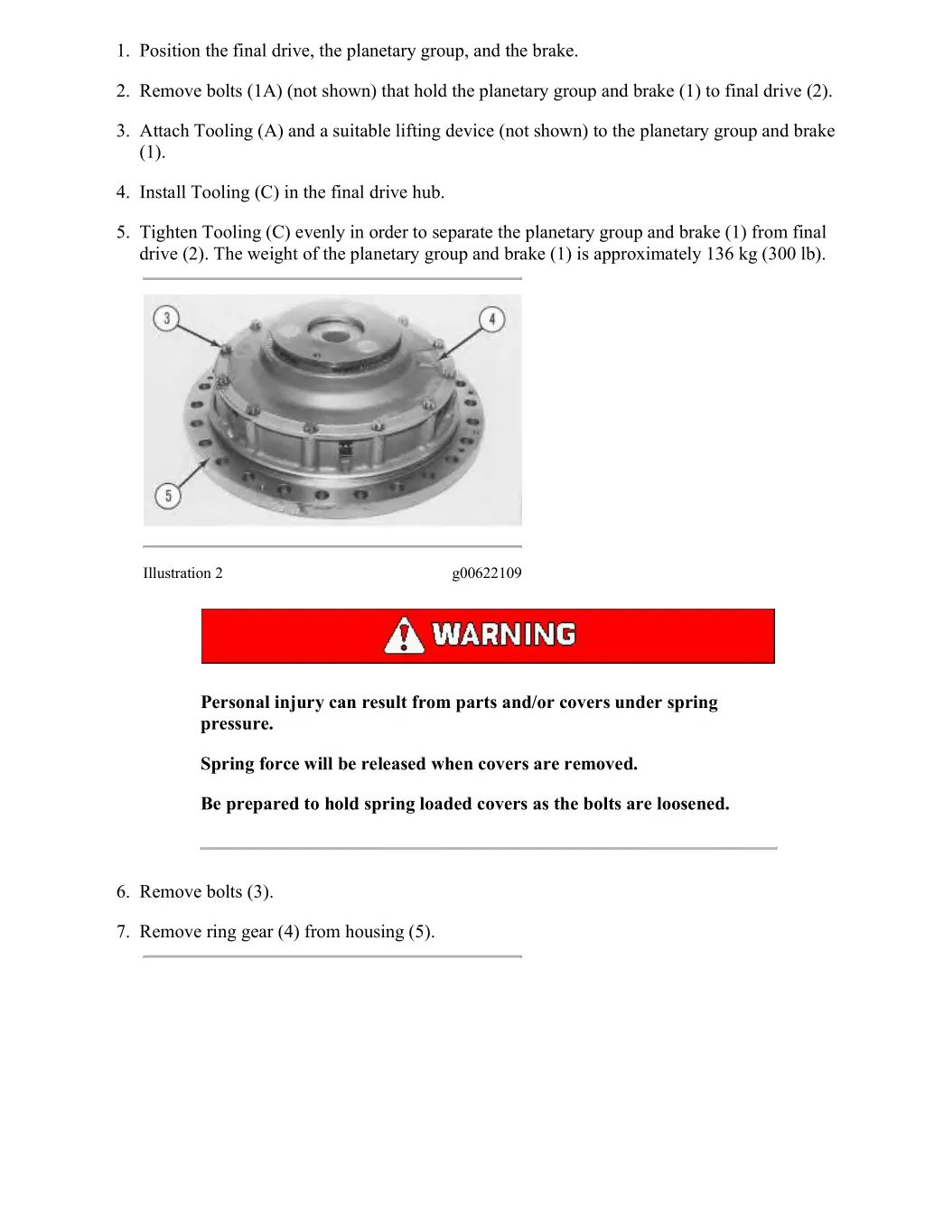 d6n track type tractor xl lgp differential 1