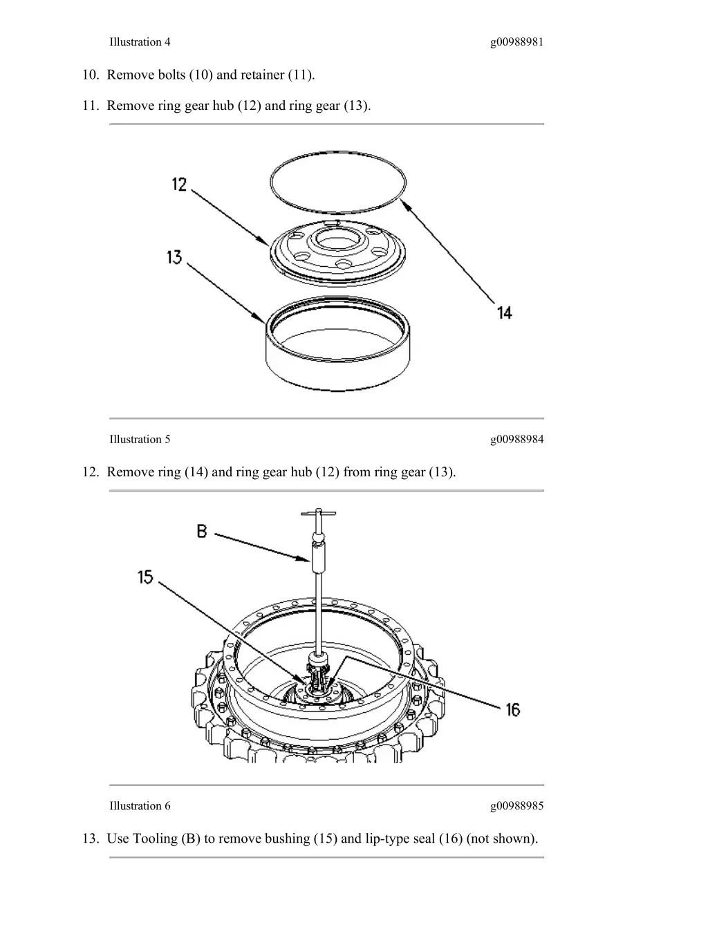 d6n track type tractor xl lgp differential 23