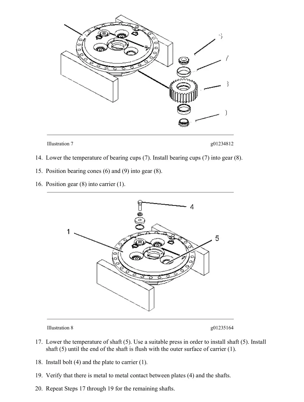 d6n track type tractor xl lgp differential 31