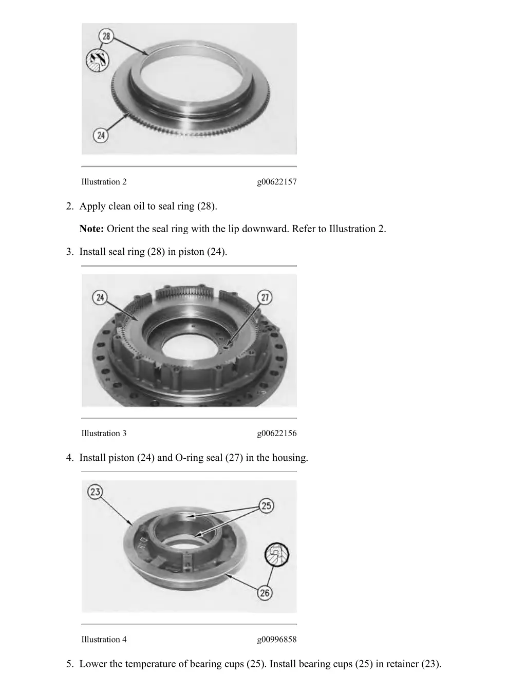 d6n track type tractor xl lgp differential 8