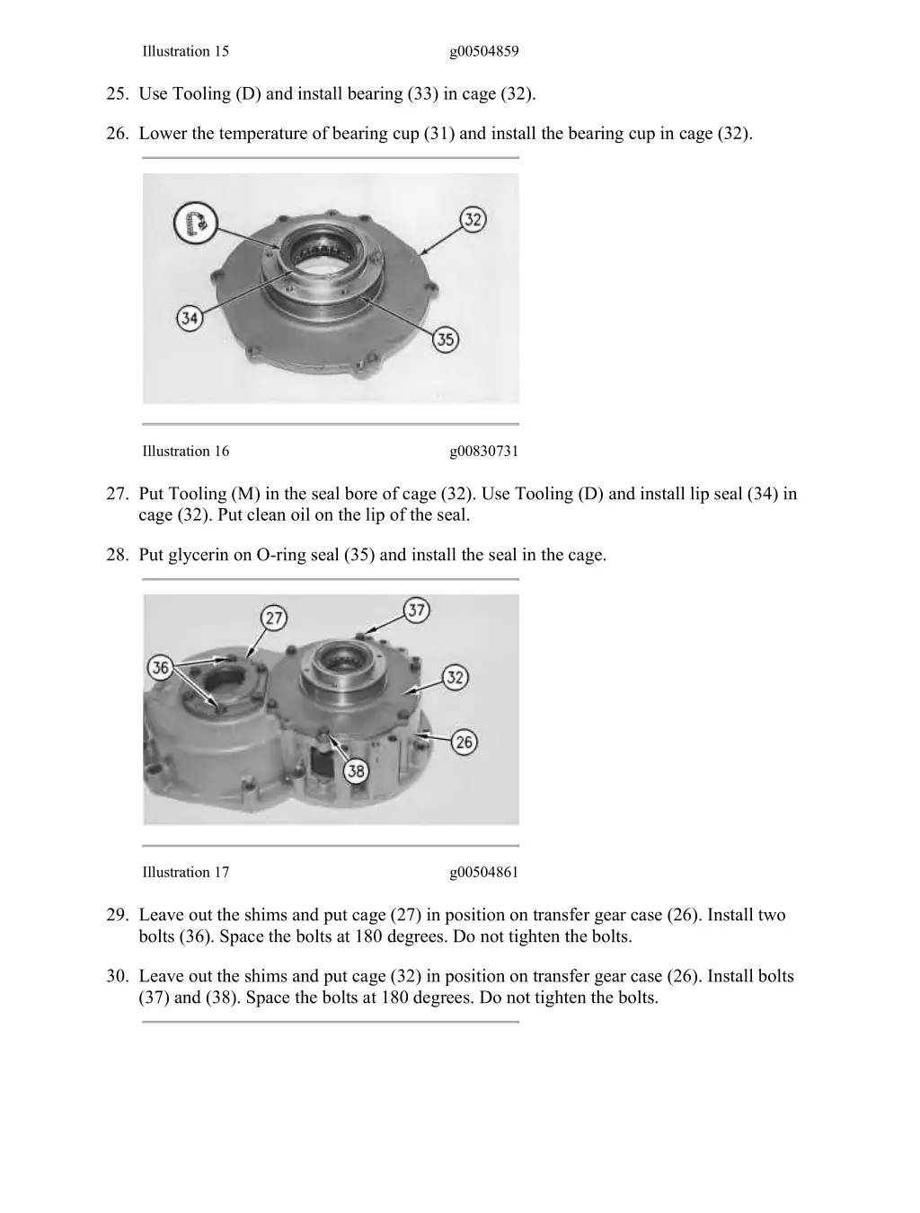 d6t track type tractor std xl differential 17