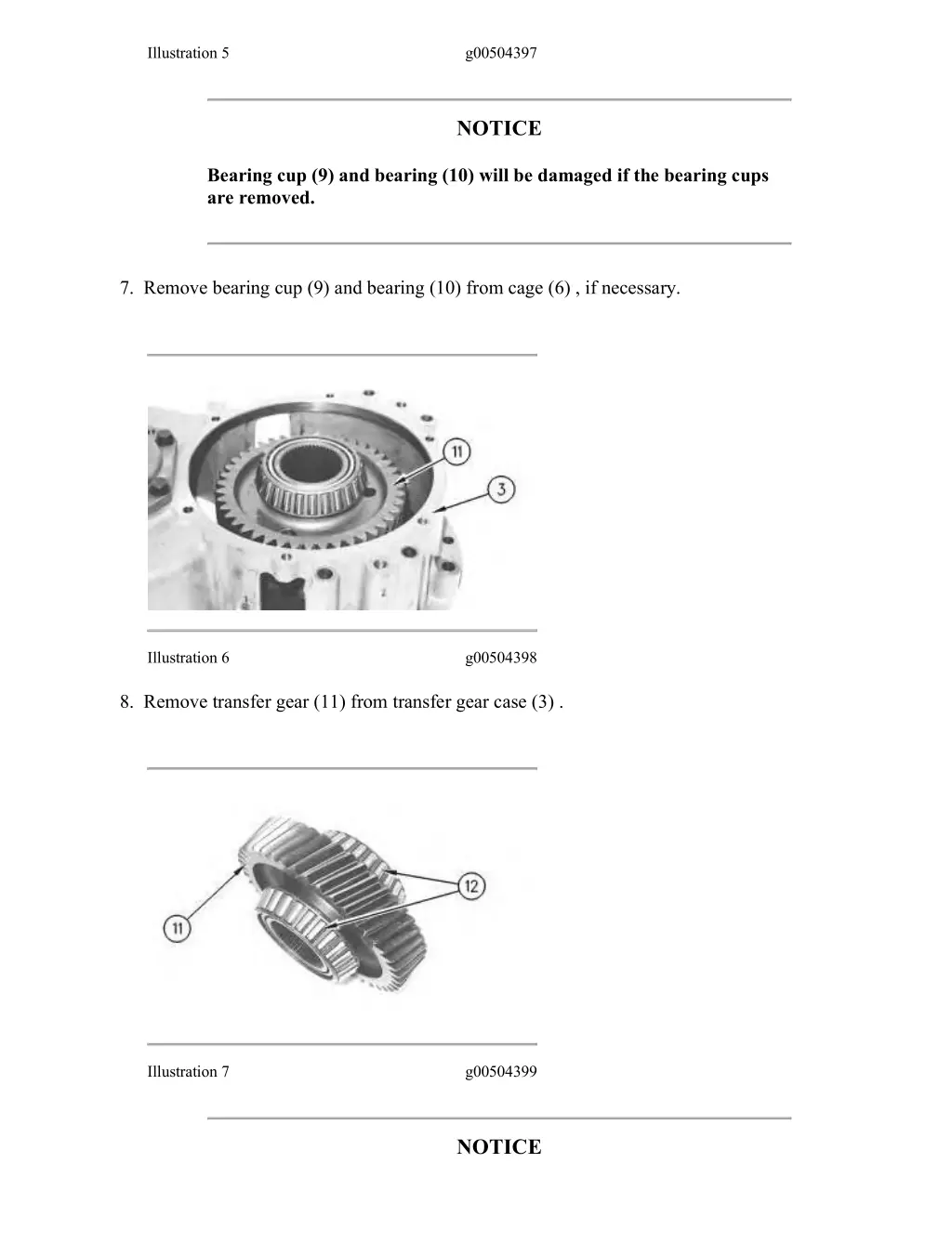 d6t track type tractor std xl differential 3