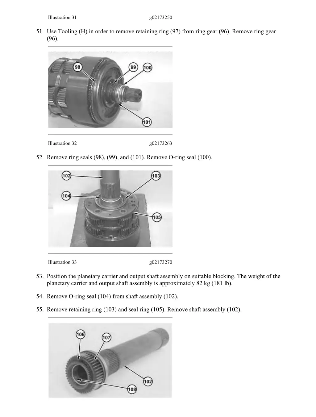 d6t track type tractor xl xw lgp differential 17