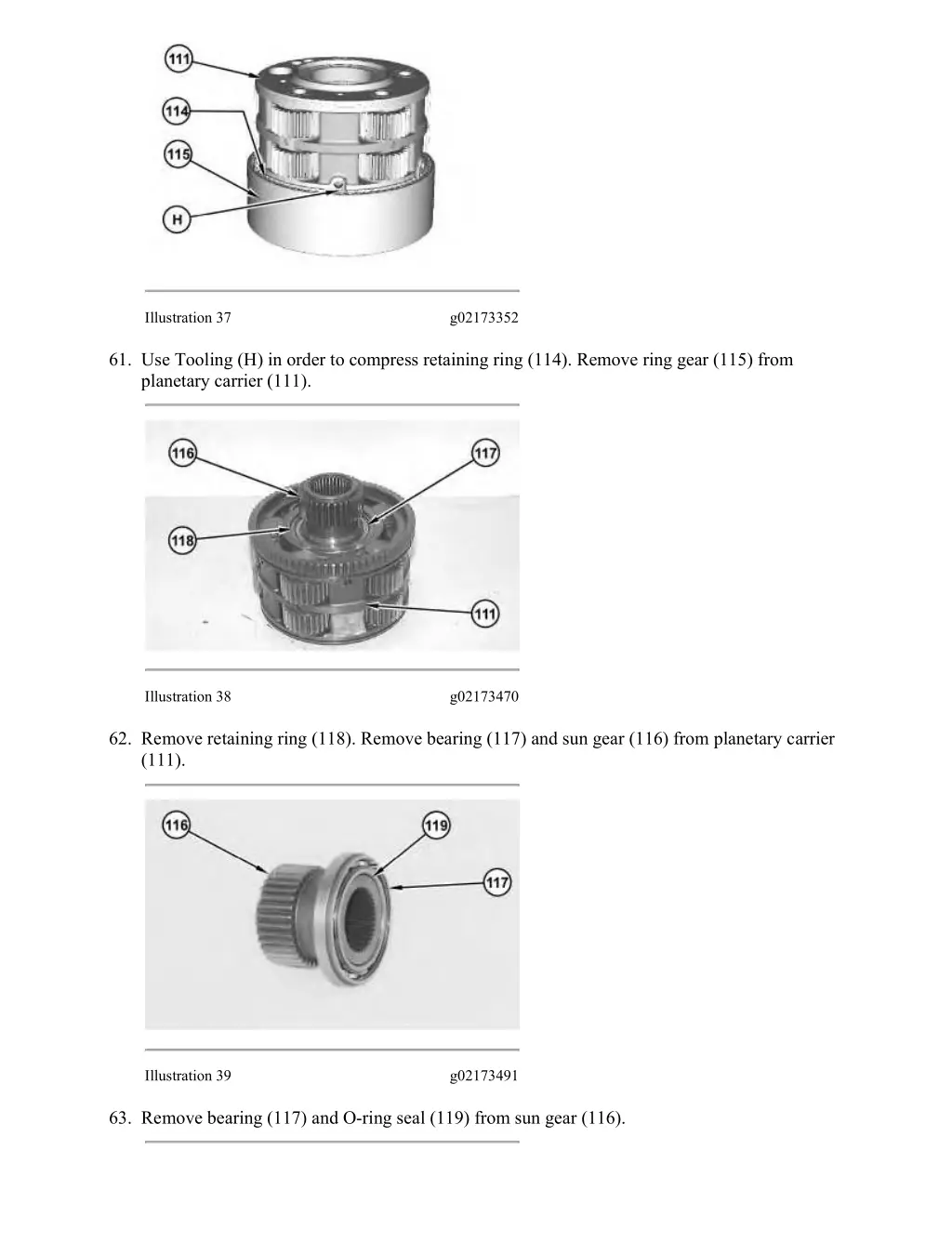 d6t track type tractor xl xw lgp differential 19