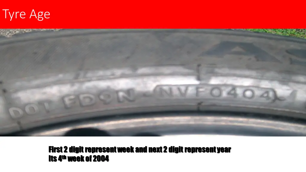 tyre age