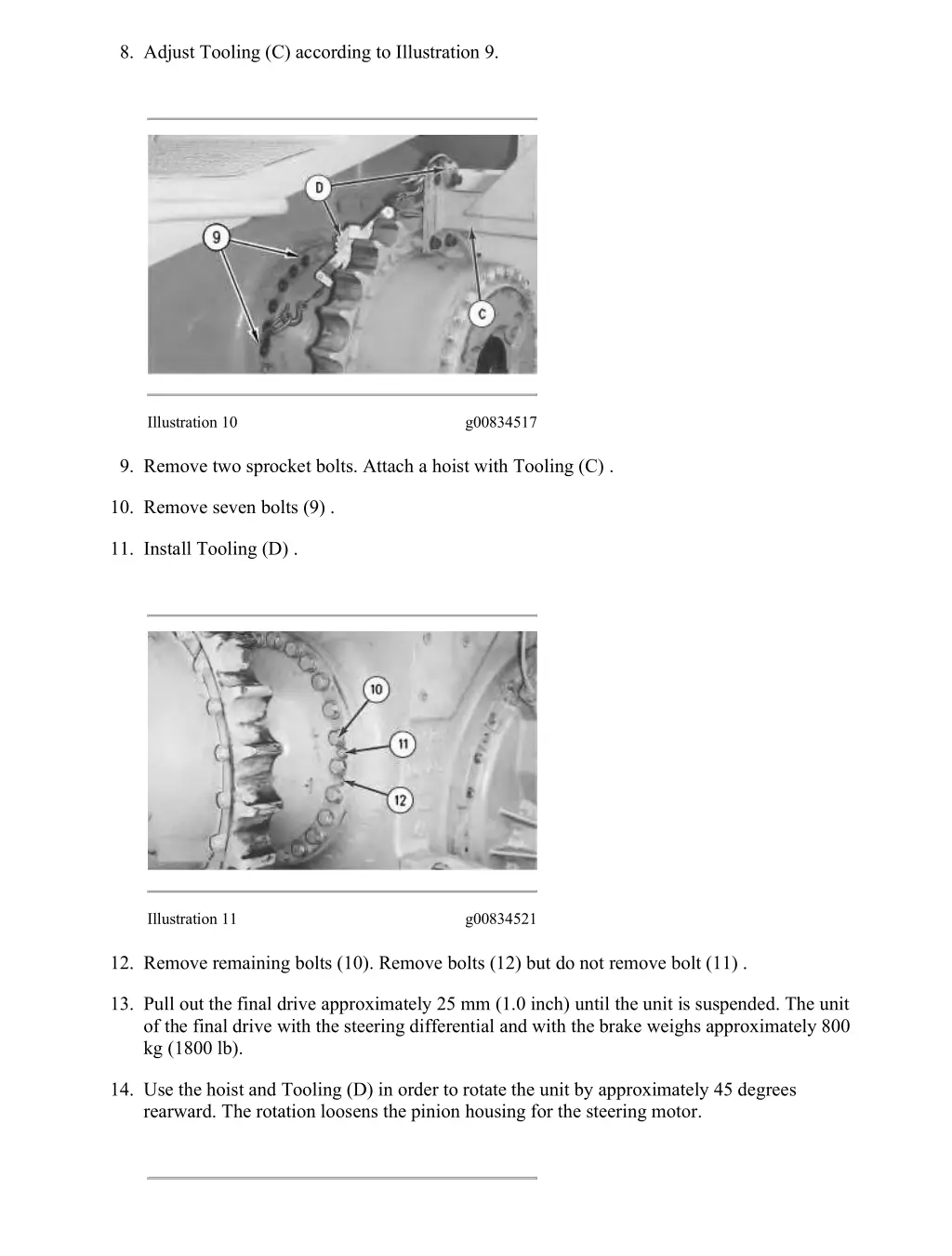 d7r lgp track type tractor differential steering 17