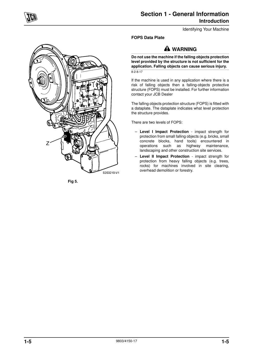 section 1 general information 5