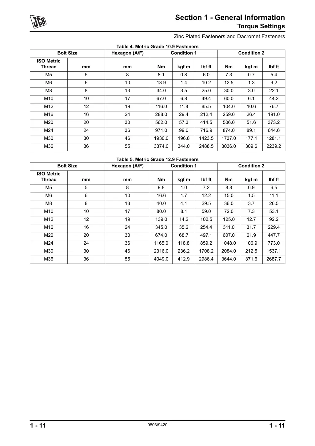 section 1 general information 7