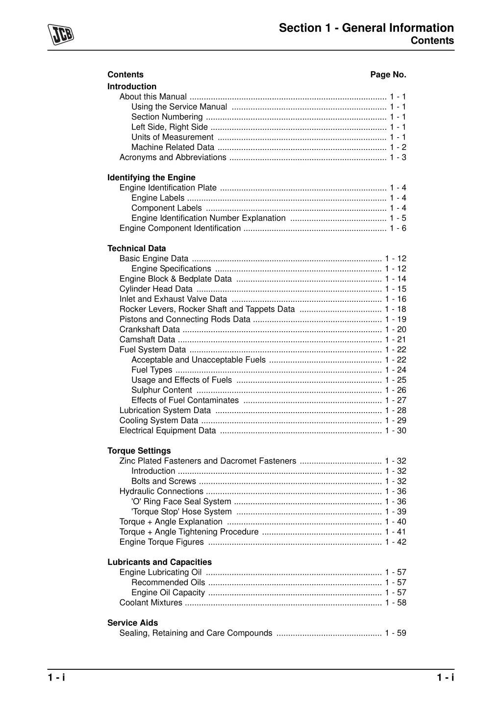 section 1 general information 1