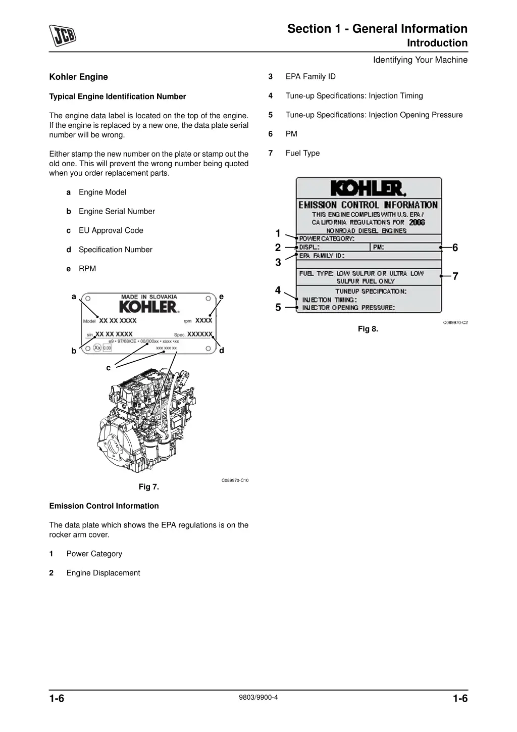 section 1 general information 6