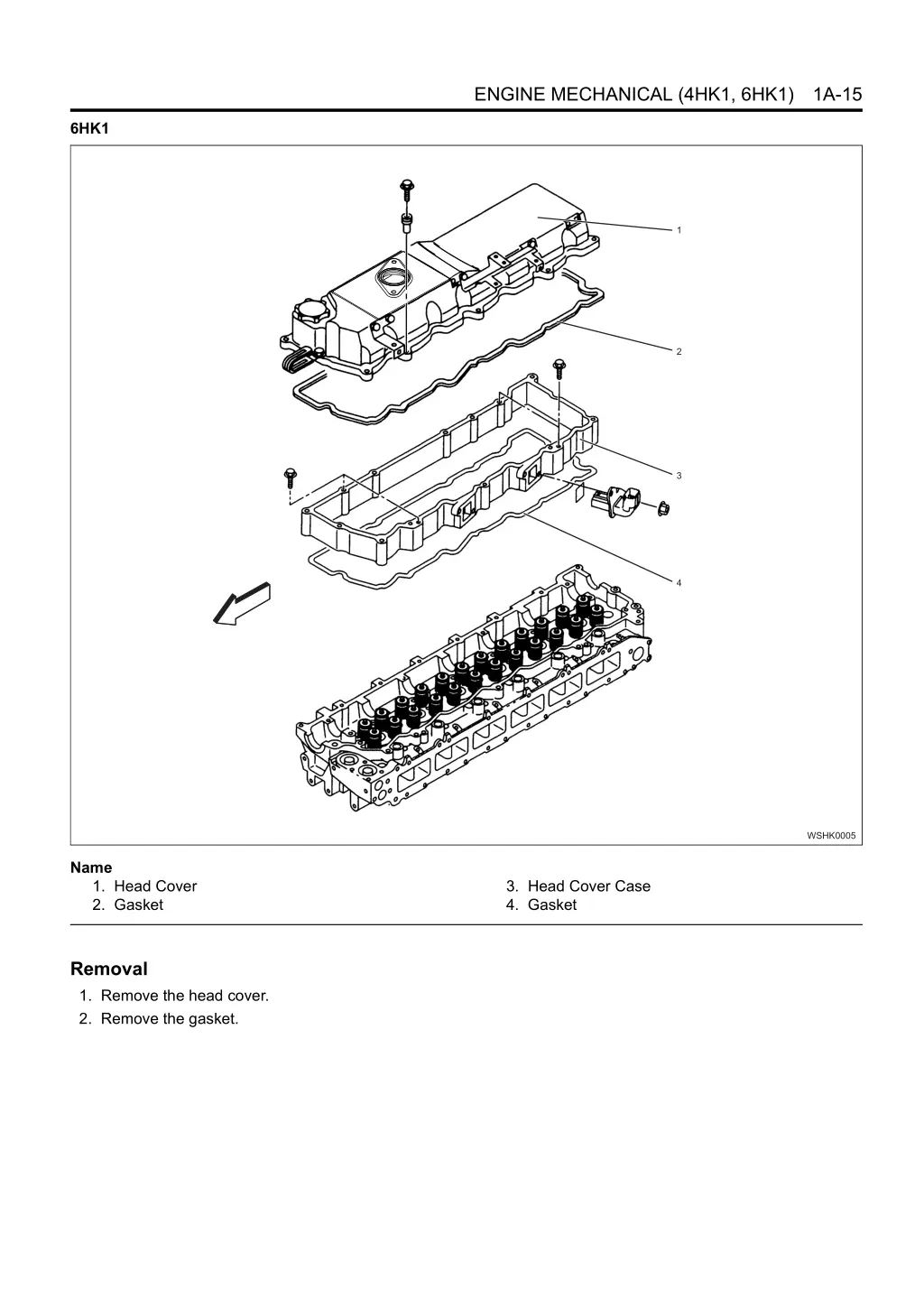 engine mechanical 4hk1 6hk1 6