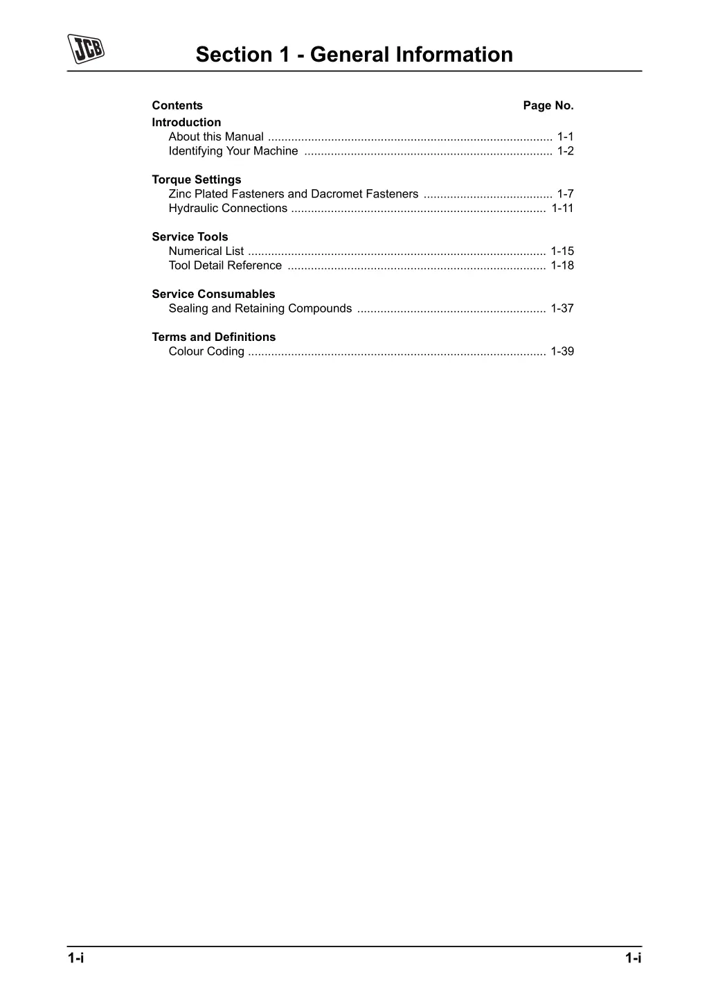 section 1 general information