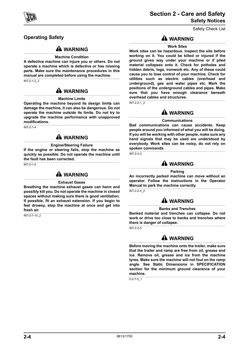 section 2 care and safety 4