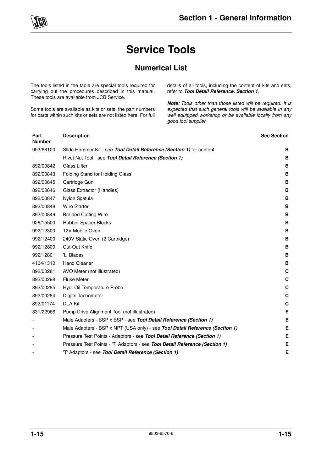 section 1 general information 16