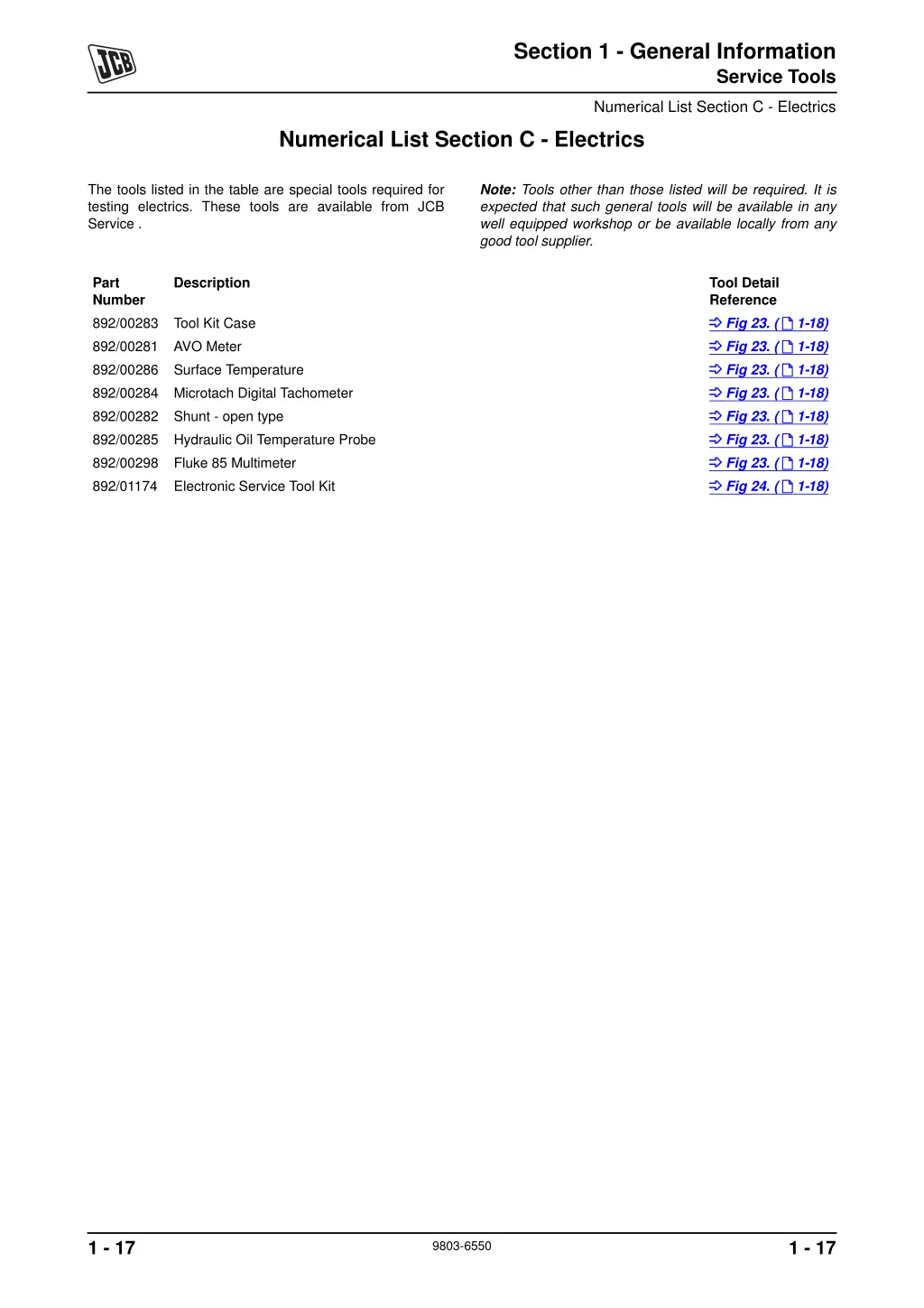 section 1 general information 17