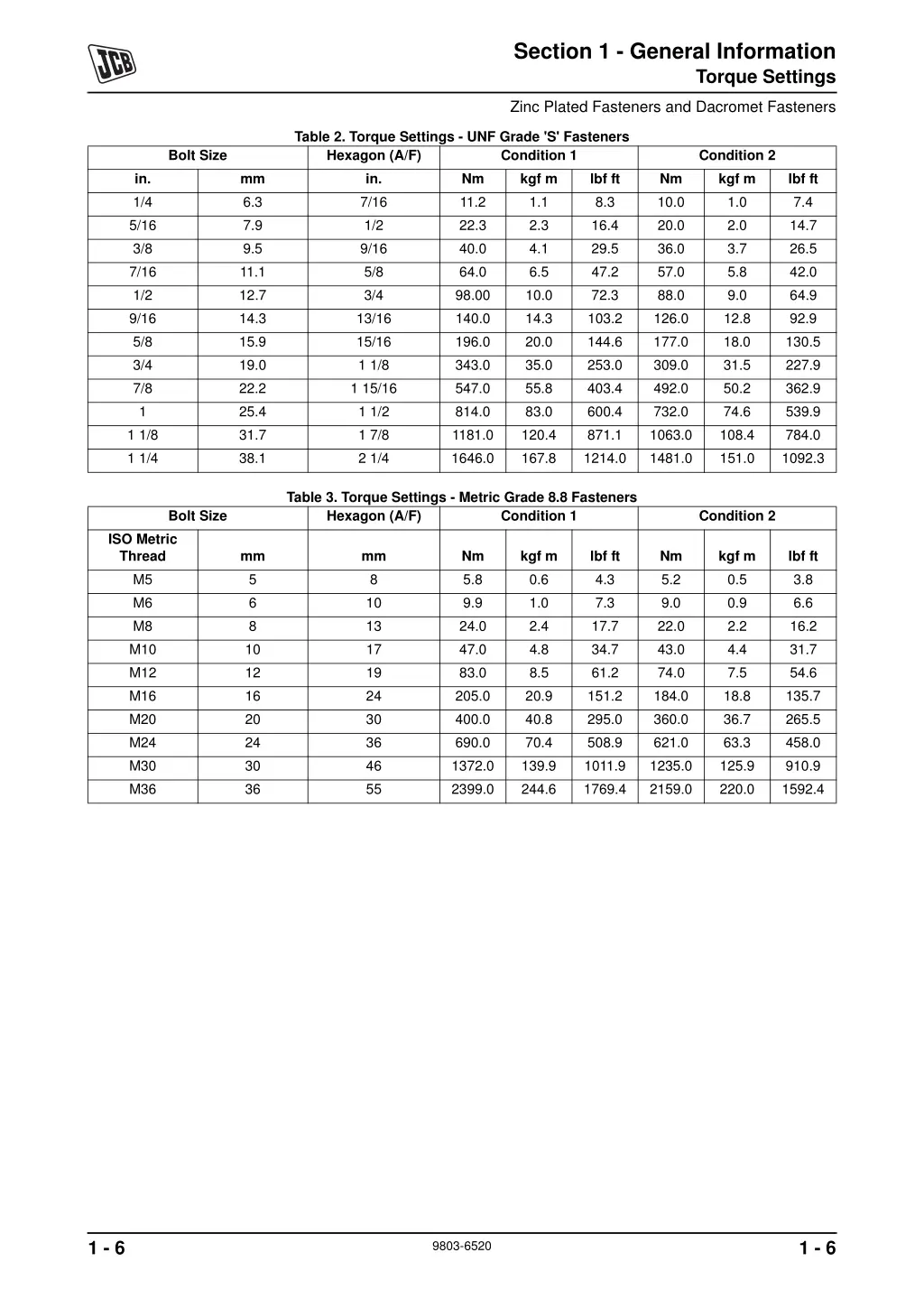 section 1 general information 6