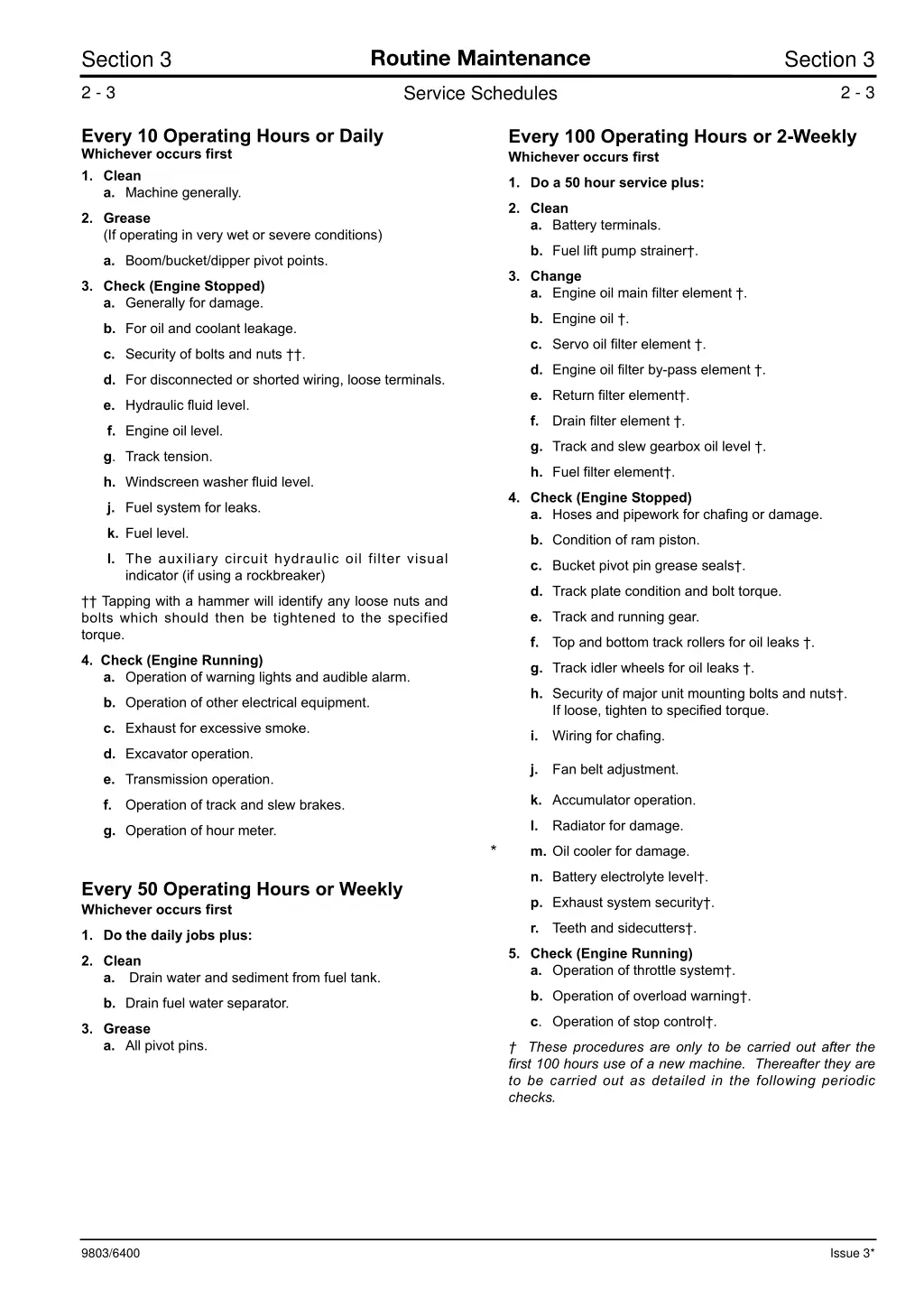 routine maintenance 6