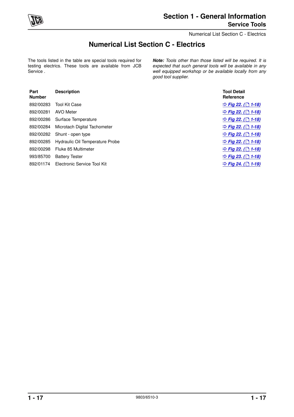 section 1 general information 17