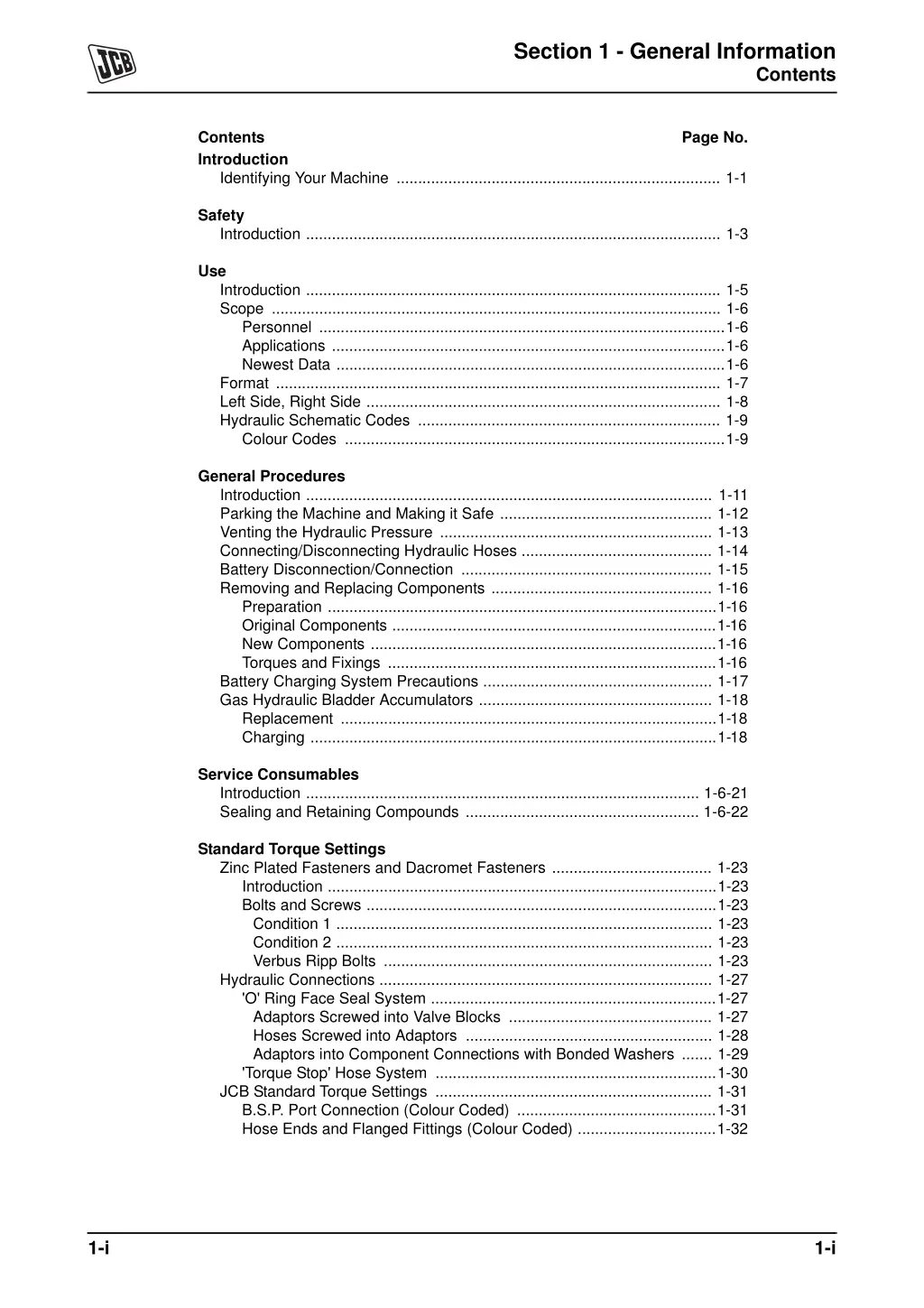 section 1 general information 1