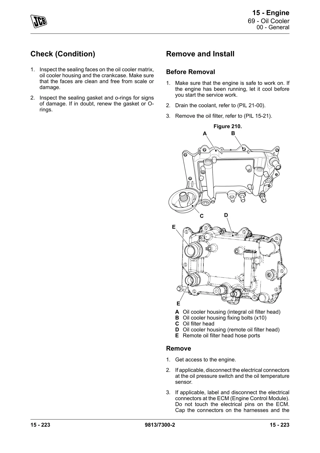 15 engine 69 oil cooler 00 general 2