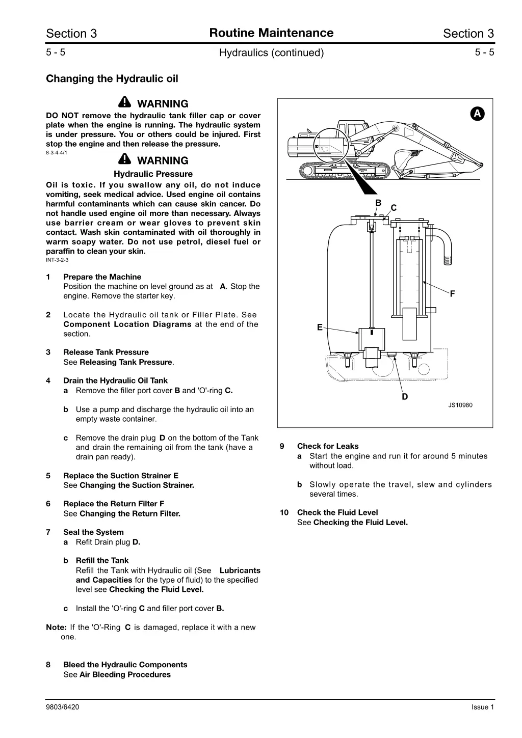 routine maintenance 8