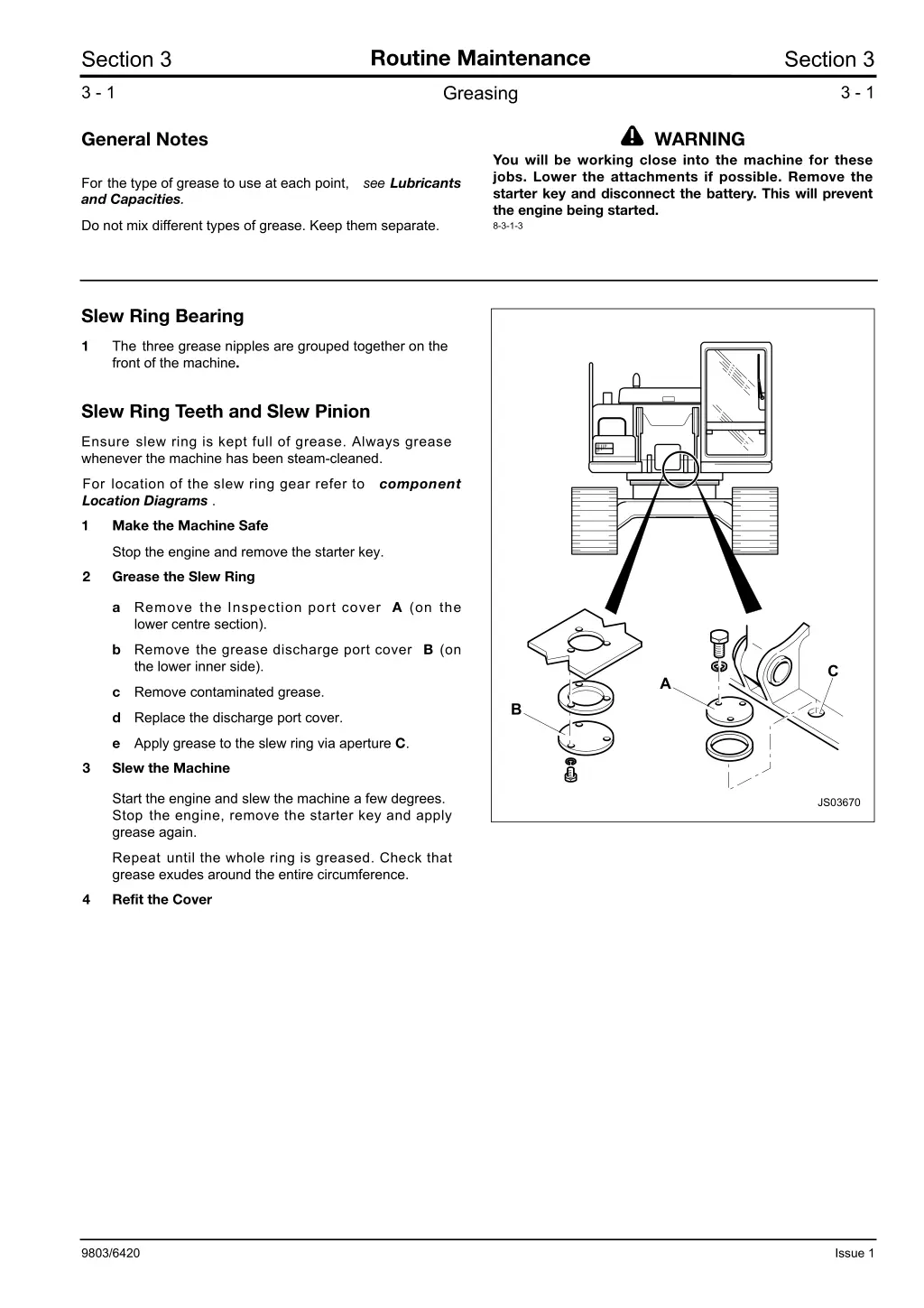 routine maintenance