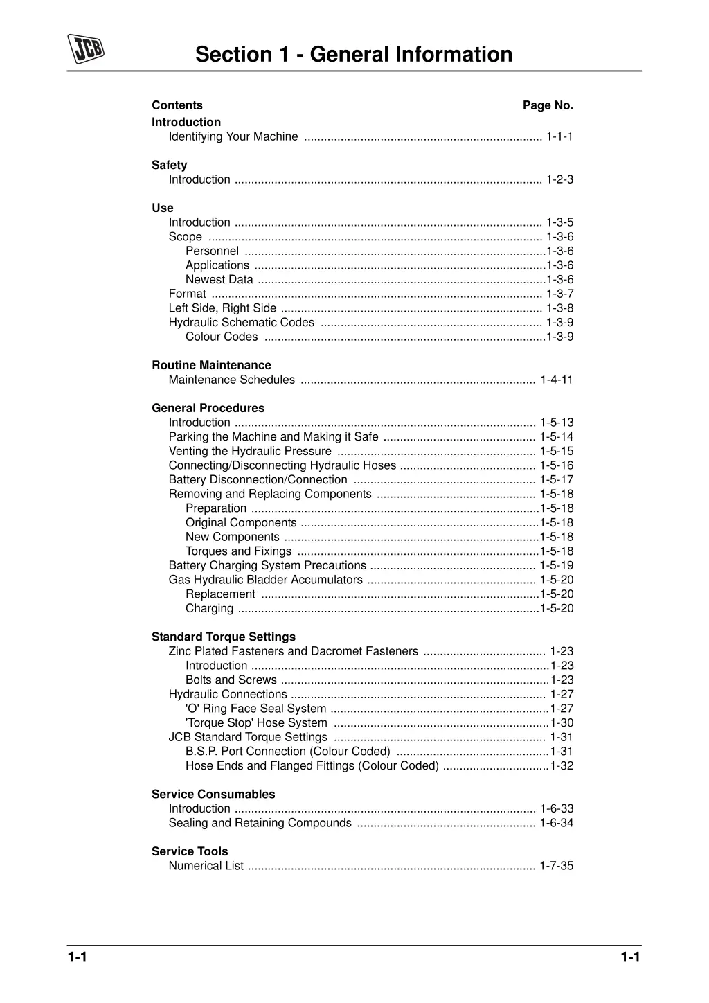 section 1 general information