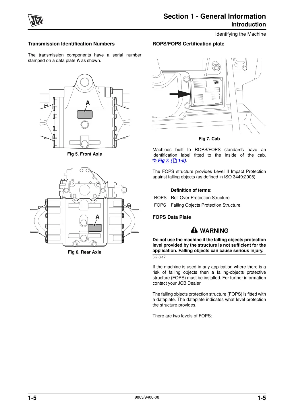 section 1 general information 7