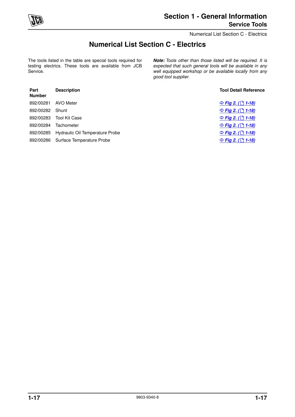 section 1 general information 17