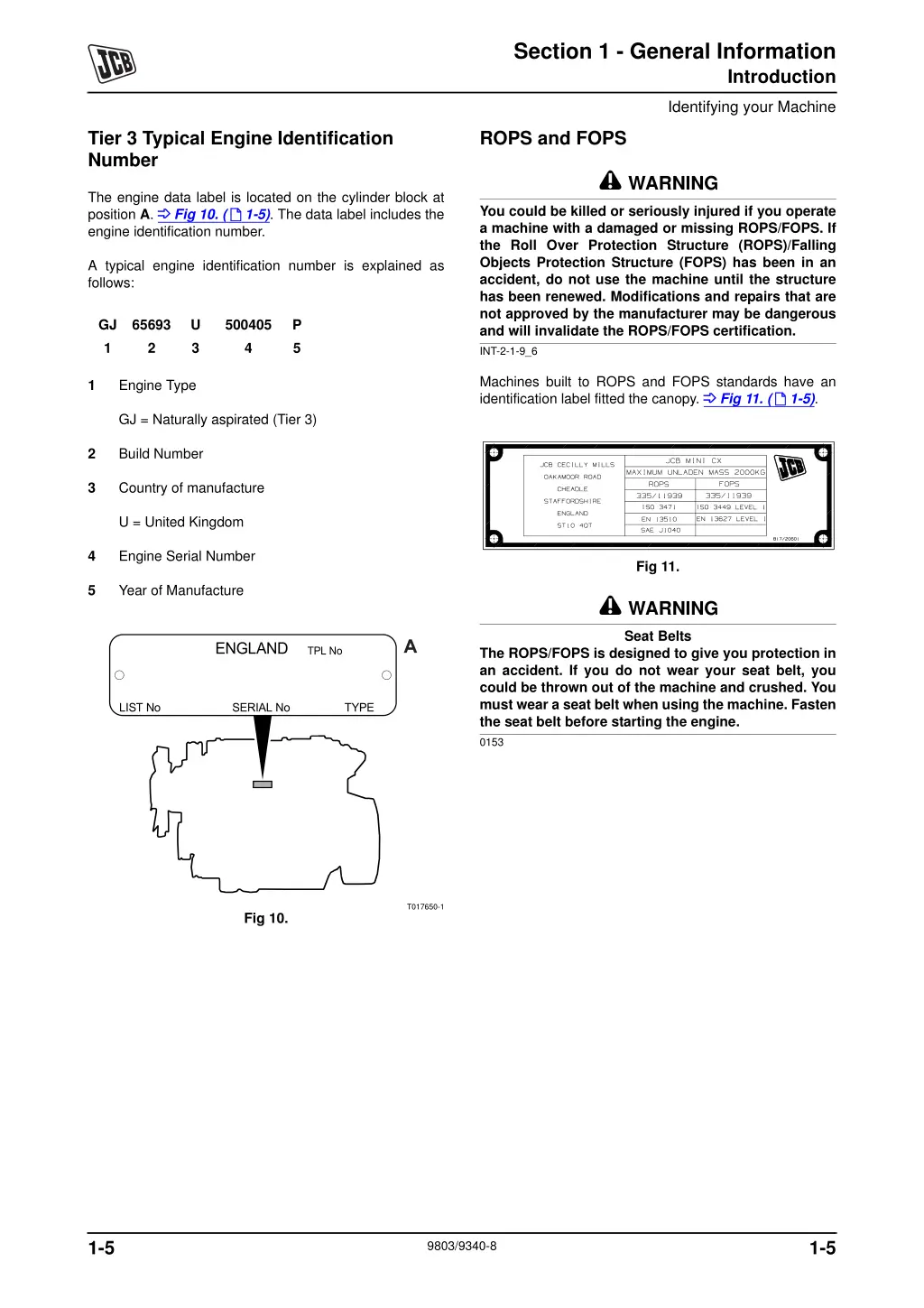 section 1 general information 6