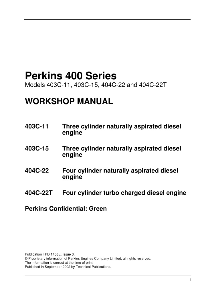 perkins 400 series models 403c 11 403c 15 404c