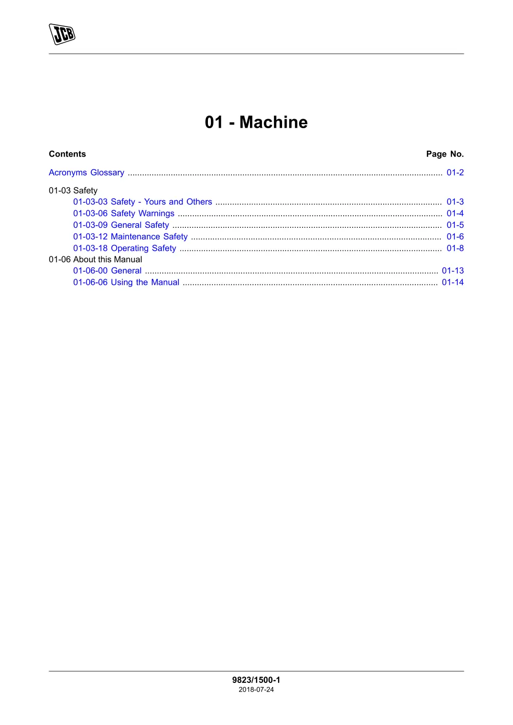 01 machine