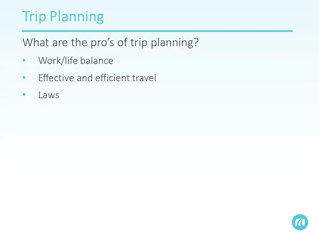 trip planning trip planning