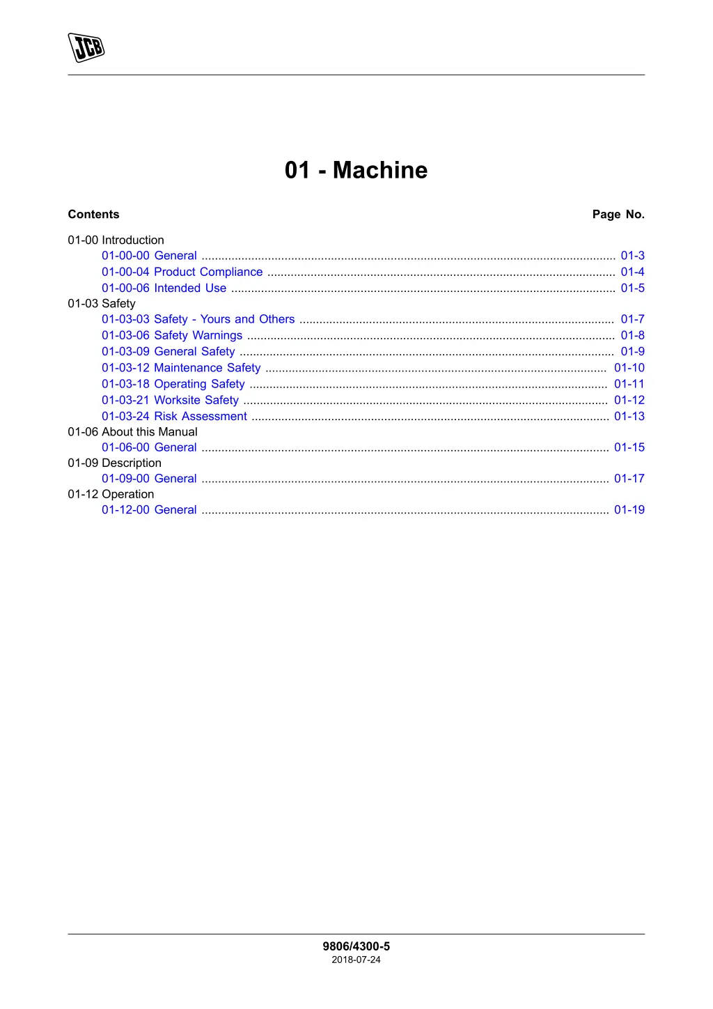 01 machine