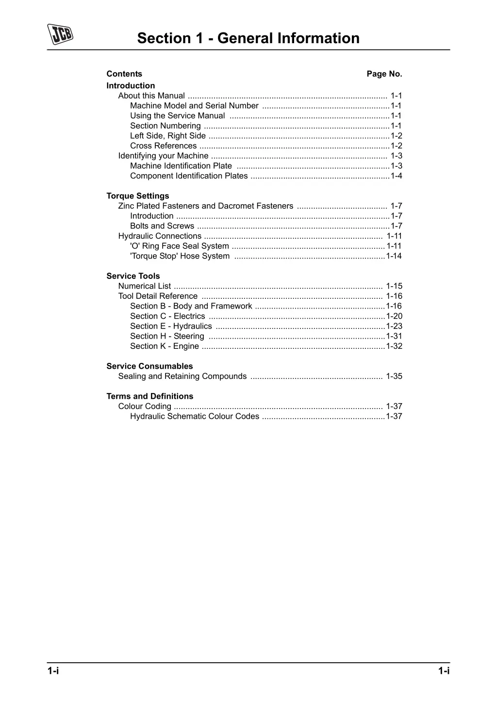 section 1 general information