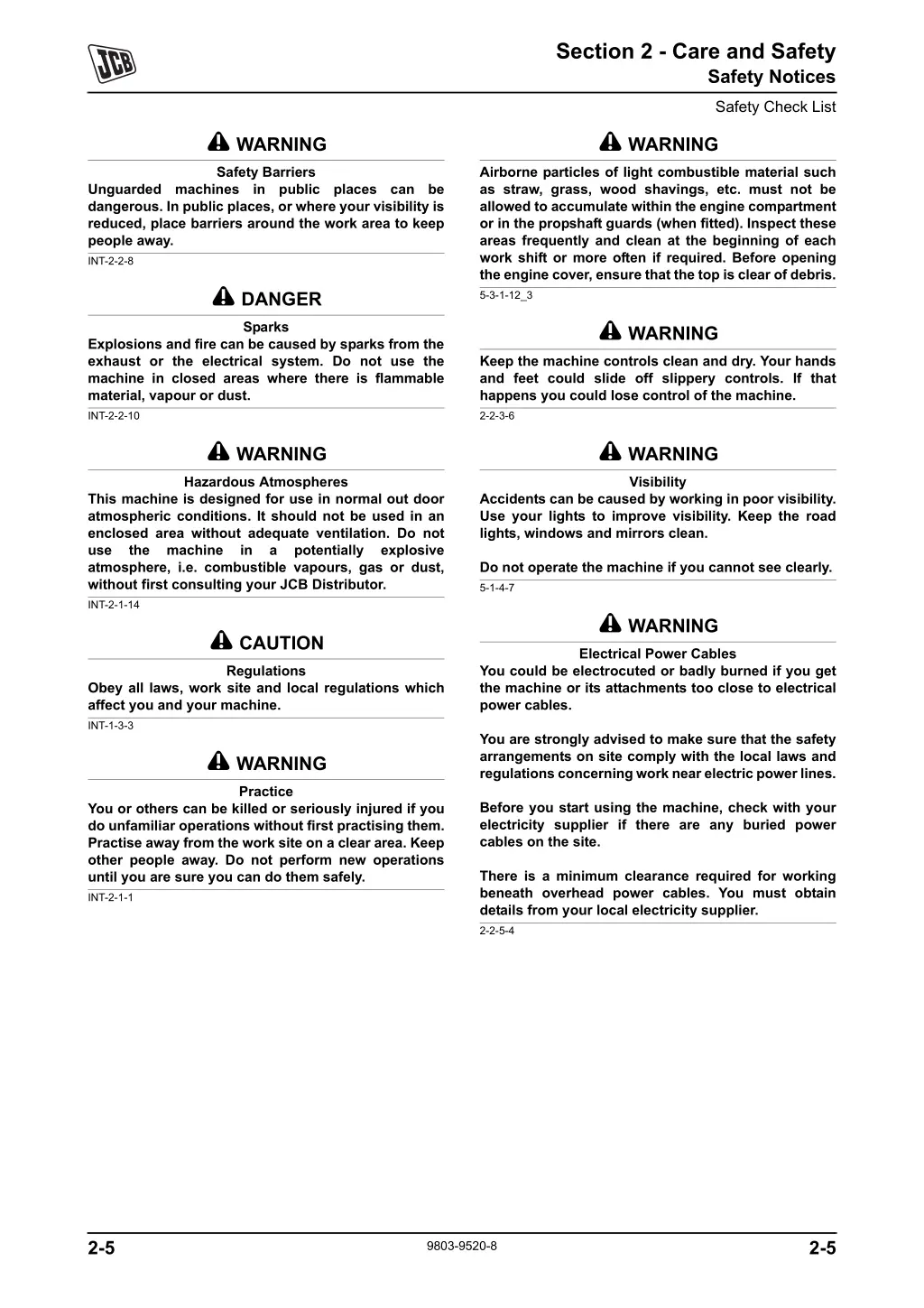 section 2 care and safety 5