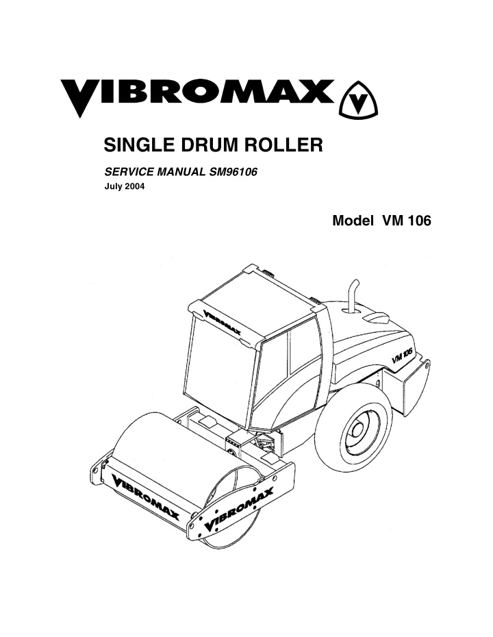 single drum roller