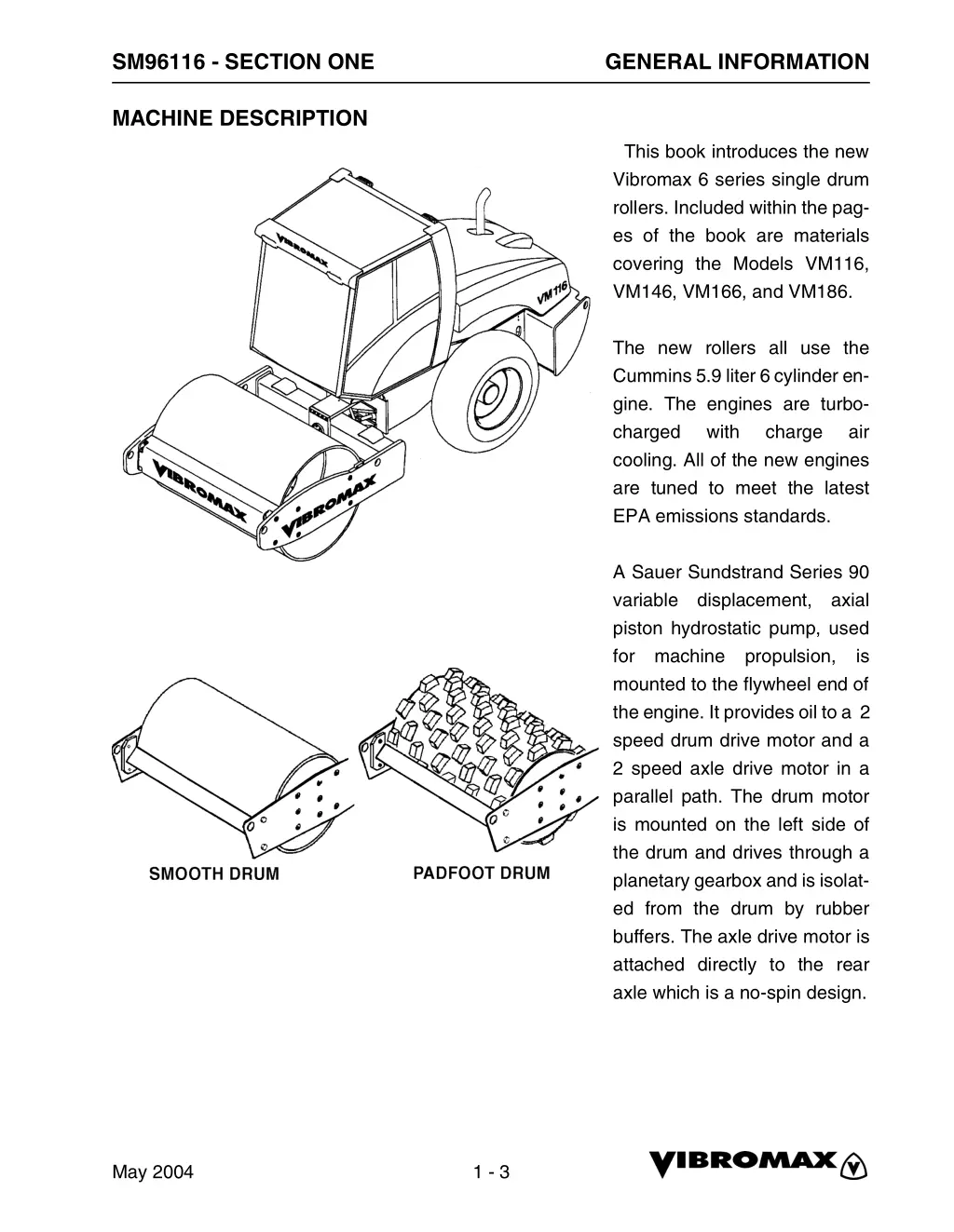 sm96116 section one